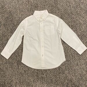 SALE Crewcuts boys long sleeve 100% cotton button down shirt